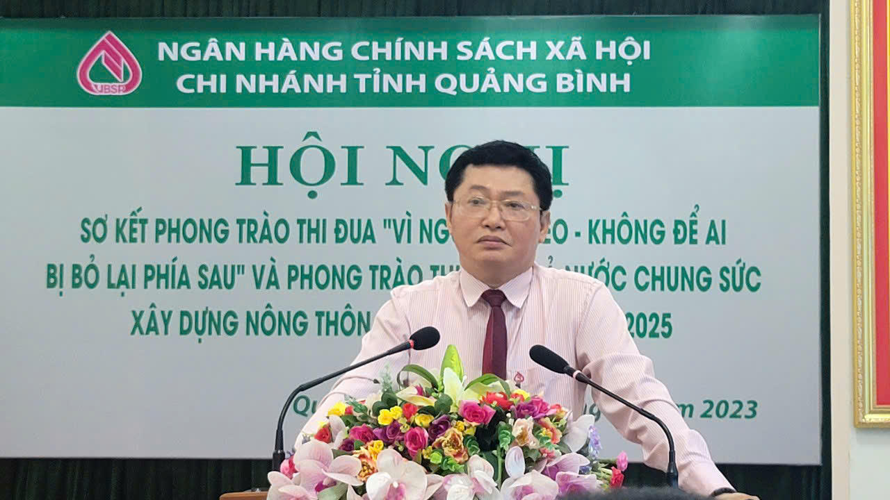 Tín dụng chính sách - lực đẩy giúp Quảng Bình vươn mình