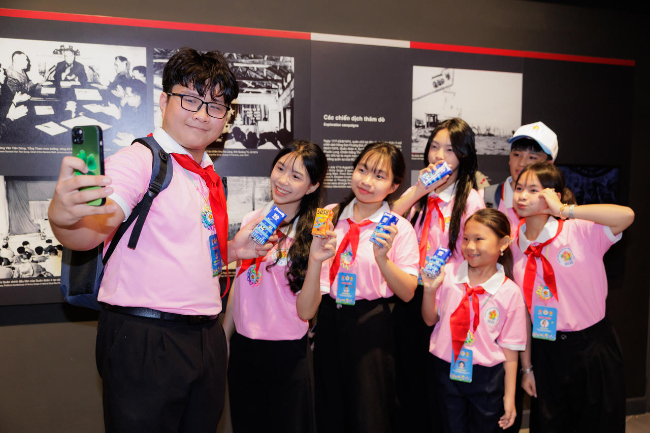 Vinamilk đồng hành cùng thiếu nhi cháu ngoan Bác Hồ hướng đến kỷ niệm 135 năm ngày sinh nhật Bác