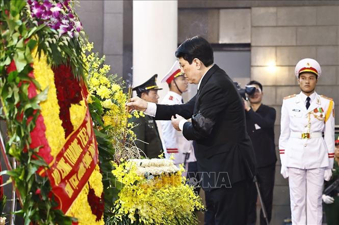 Cử hành trọng thể Lễ Quốc tang nguyên Chủ tịch nước Trần Đức Lương