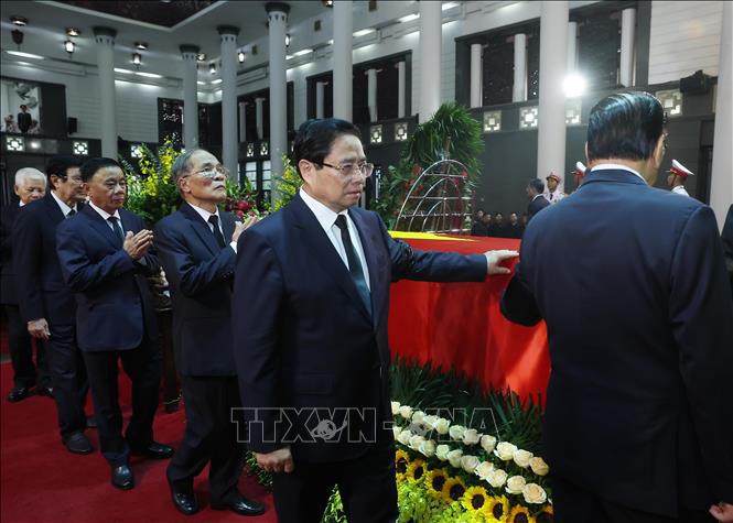 Cử hành trọng thể Lễ Quốc tang nguyên Chủ tịch nước Trần Đức Lương