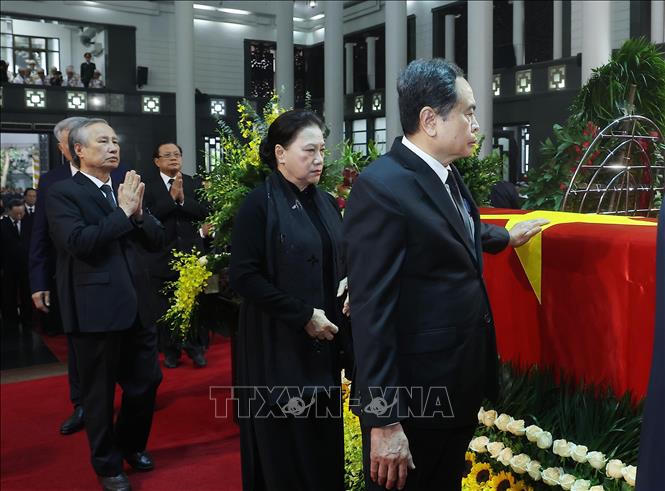 Cử hành trọng thể Lễ Quốc tang nguyên Chủ tịch nước Trần Đức Lương
