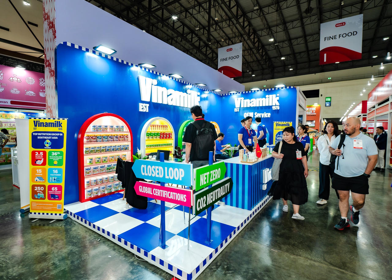 Vinamilk xuất hiện ấn tượng tại Thaifex - Hội chợ quốc tế ngành F&B hàng đầu châu Á