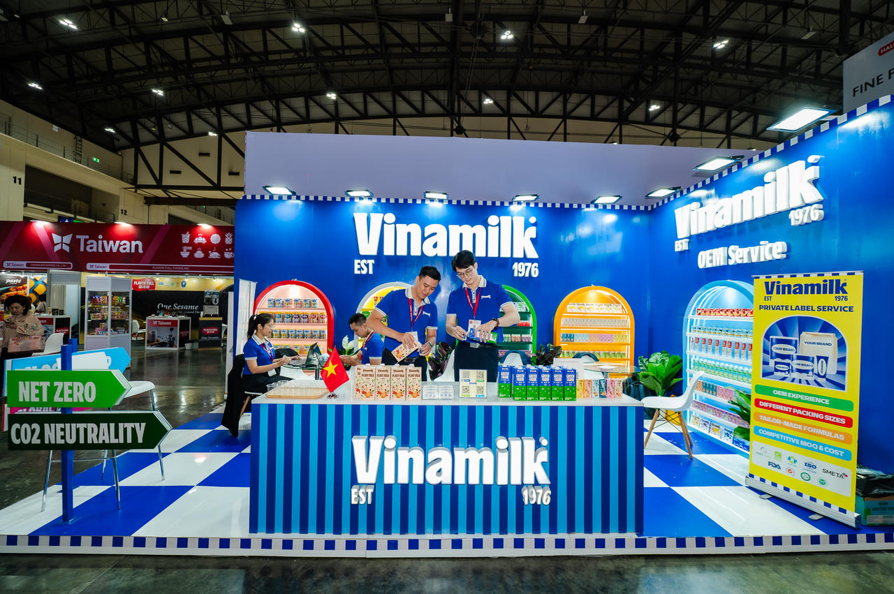 Vinamilk xuất hiện ấn tượng tại Thaifex - Hội chợ quốc tế ngành F&B hàng đầu châu Á