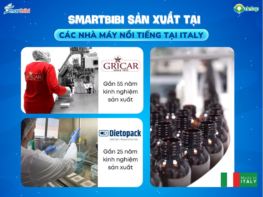 Smartbibi - Thương hiệu nhập khẩu Italy, đạt chuẩn châu Âu chăm sóc cho bé hiệu quả