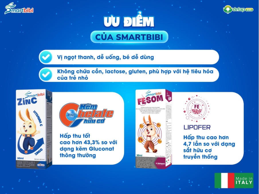 Smartbibi - Thương hiệu nhập khẩu Italy, đạt chuẩn châu Âu chăm sóc cho bé hiệu quả