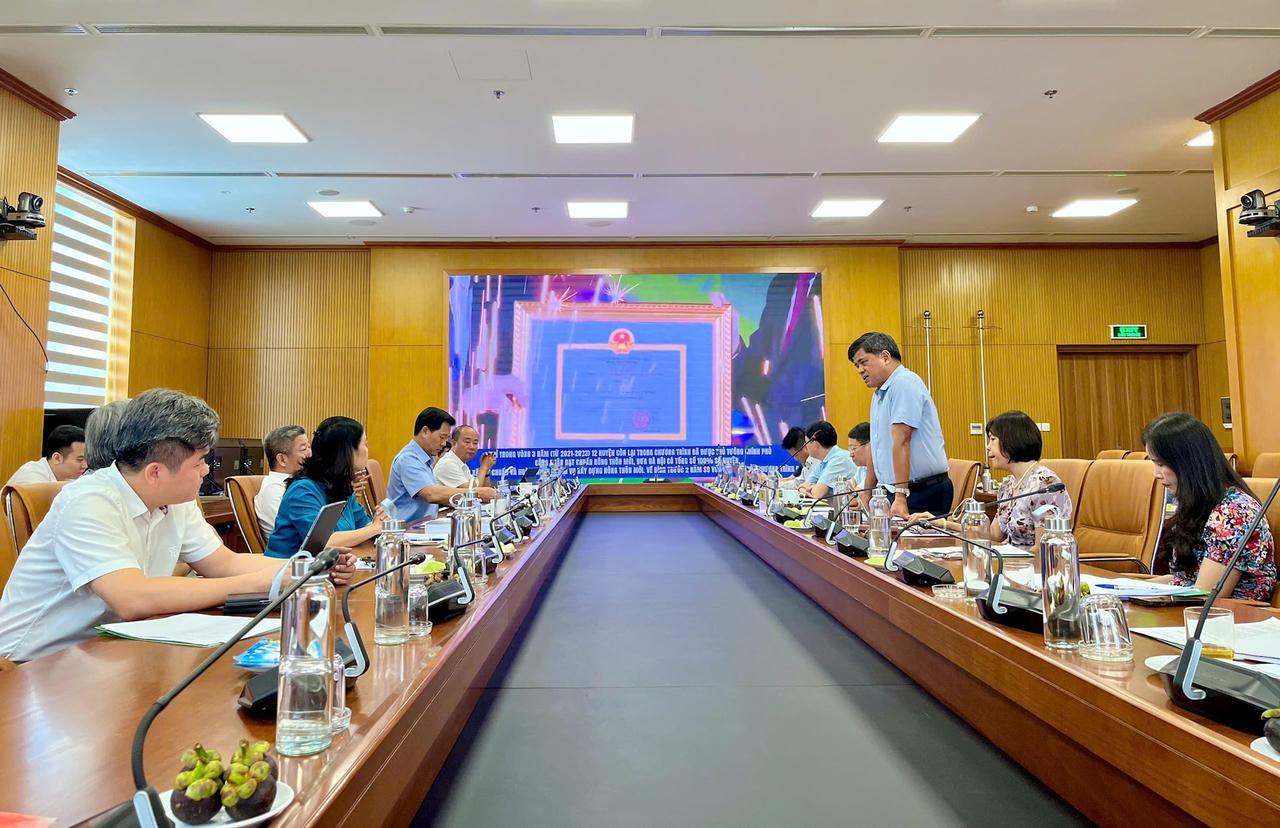 Hội đồng Thẩm định Trung ương thống nhất trình Thủ tướng công nhận Hà Nội hoàn thành xây dựng nông thôn mới cấp thành phố