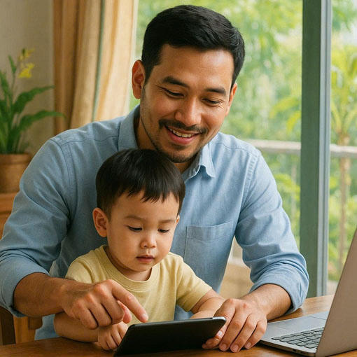 Không làm mất đi vị thế người cha