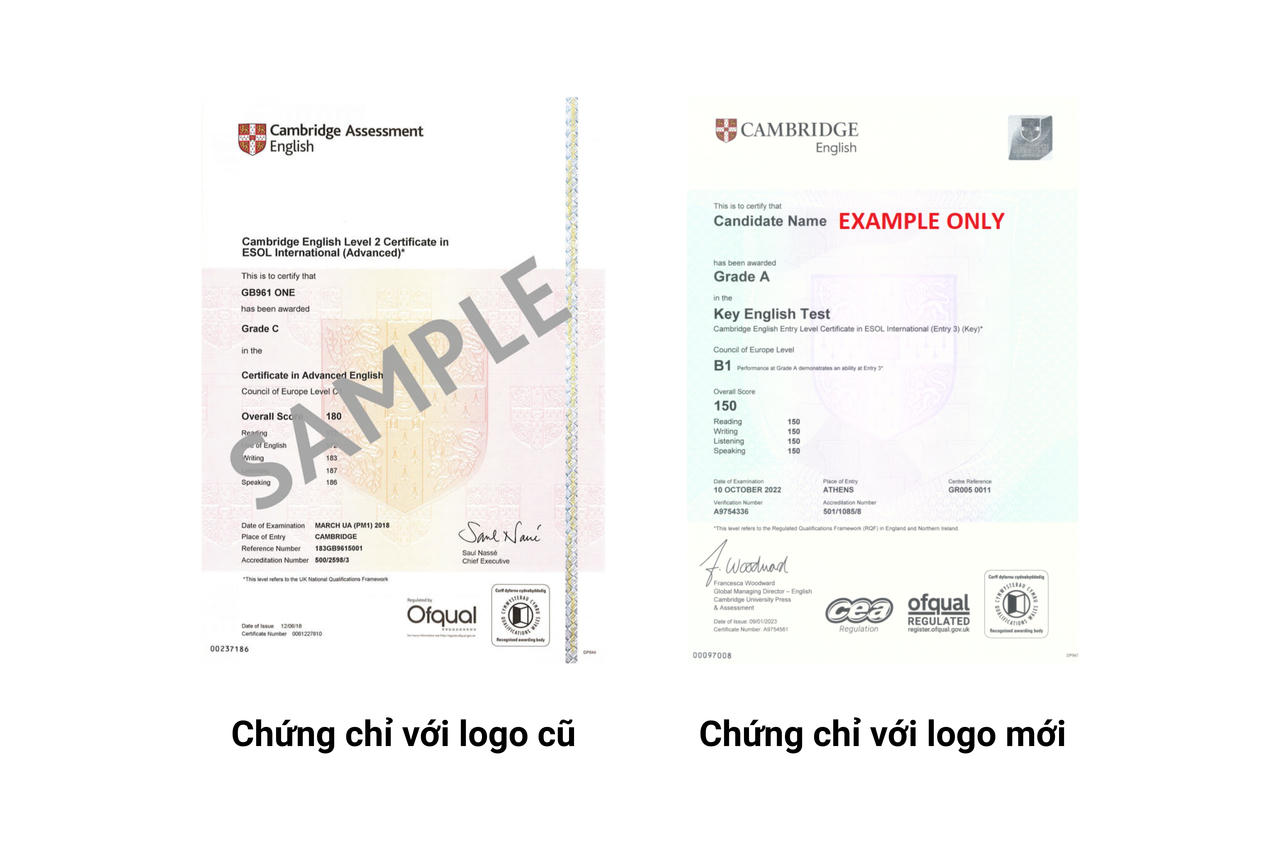 Cambridge Assessment English chính thức đổi tên thành Cambridge English
