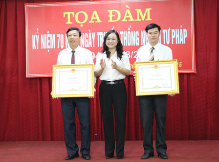 Tư Pháp Hà Tĩnh không ngừng phát triển và trưởng thành