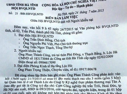 Đề nghị thu hồi thạch rau câu Ba Miền có ruồi