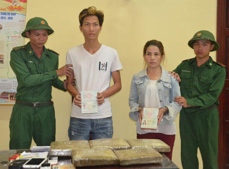 2 đối tượng vận chuyển 5kg cần sa bị bắt quả tang