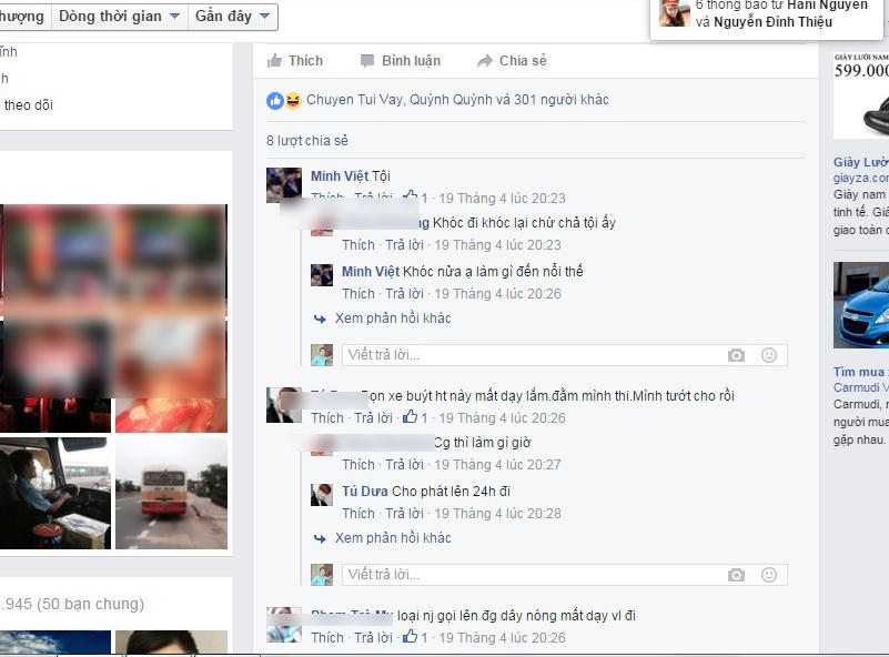 Nữ sinh viên 'tố' phát khóc vì bị 'chửi' trên xe buýt Hà Tĩnh 