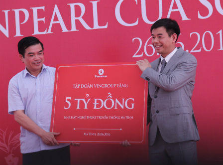 Tập đoàn VinGroup khởi công dự án tổ hợp biệt thự cao cấp tại Hà Tĩnh