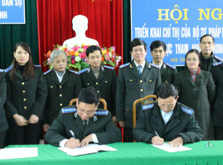 Thi hành án dân sự ở Hà Tĩnh: 6 tháng đầu năm đạt những kết quả cao