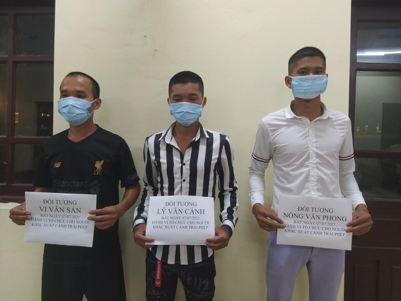 Cao Bằng: Bắt giữ 03 đối tượng tổ chức cho người khác xuất cảnh trái phép qua biên giới