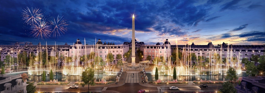 Nhạc nước triệu đô – Điểm nhấn nâng tầm giá trị bất động sản