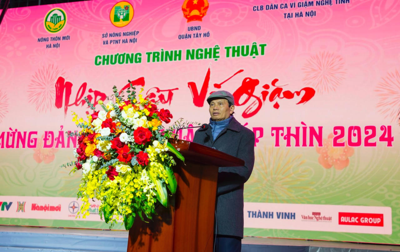 Nhịp cầu ví giặm Mừng Đảng, mừng Xuân, mừng Đất Nước đổi mới