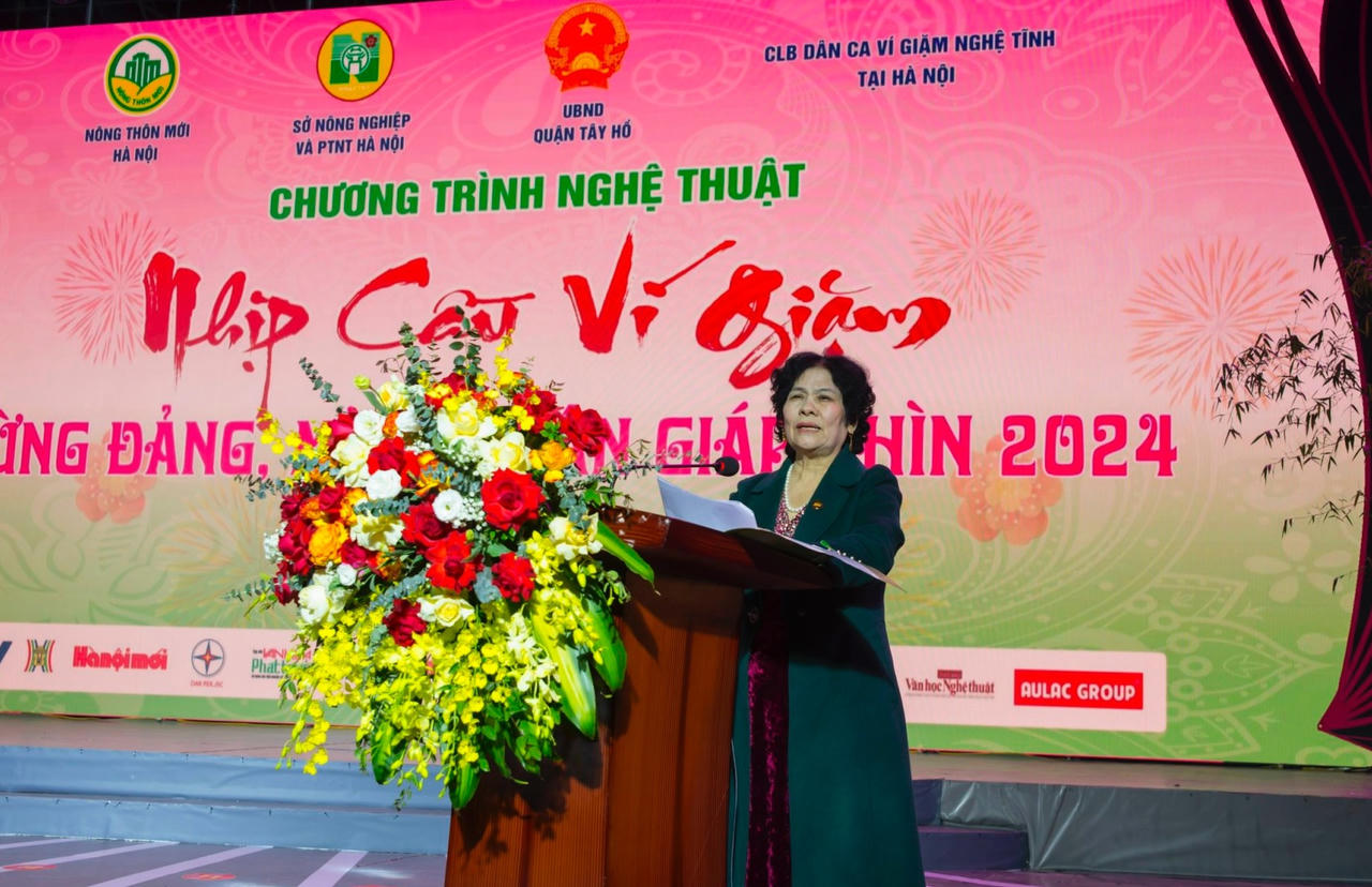 Nhịp cầu ví giặm Mừng Đảng, mừng Xuân, mừng Đất Nước đổi mới