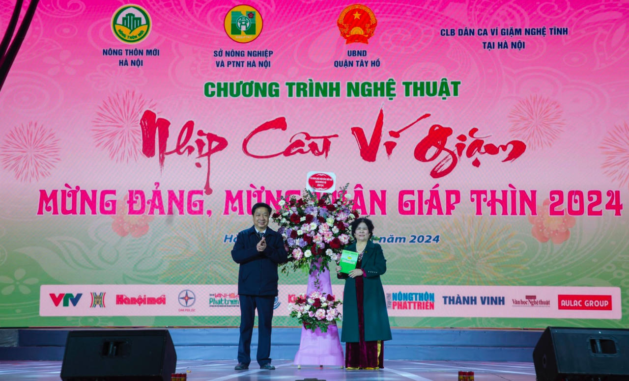 Nhịp cầu ví giặm Mừng Đảng, mừng Xuân, mừng Đất Nước đổi mới