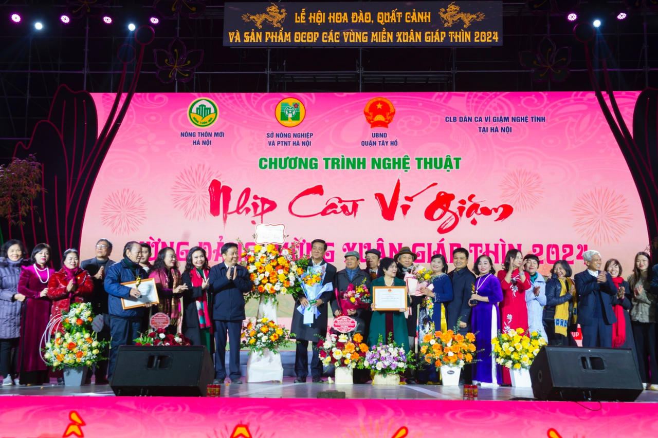 Nhịp cầu ví giặm Mừng Đảng, mừng Xuân, mừng Đất Nước đổi mới