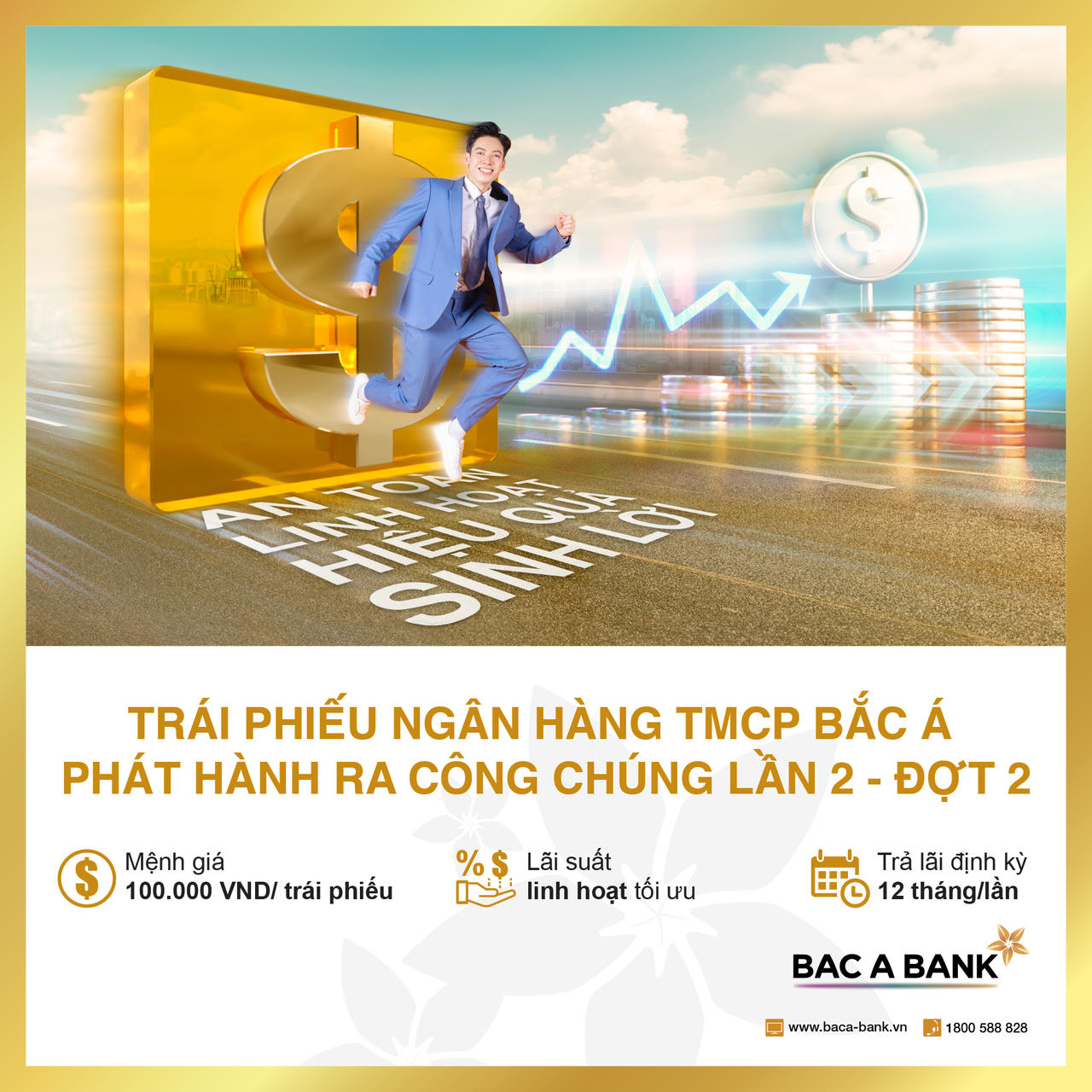 Bac A Bank phát hành 15 triệu trái phiếu đáp ứng nhu cầu thị trường cuối năm