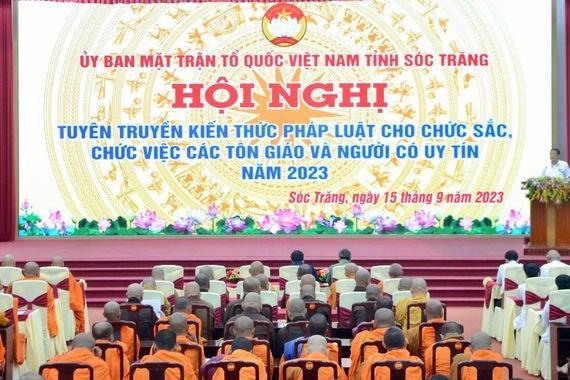 350 chức sắc, chức việc, nhà tu hành được tuyên truyền chính sách dân tộc, chính sách tôn giáo