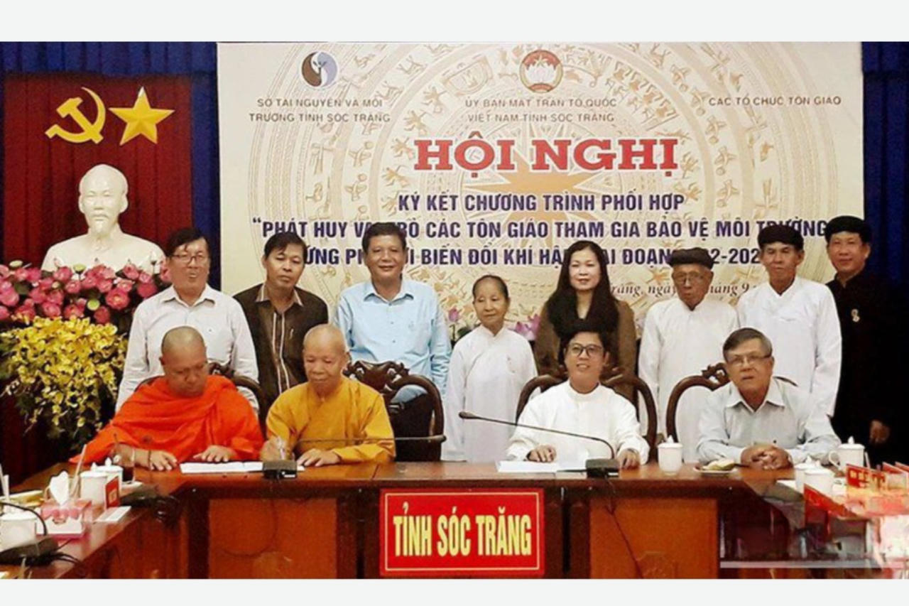 Phát huy vai trò các tôn giáo trong bảo vệ môi trường và biến đổi khí hậu