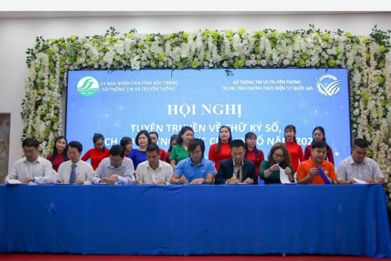 Sóc Trăng đẩy mạnh tuyên truyền về chữ ký số năm 2023