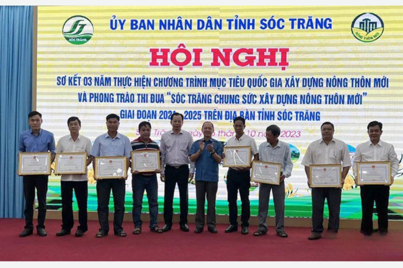 Sóc Trăng quyết tâm chung sức xây dựng nông thôn mới