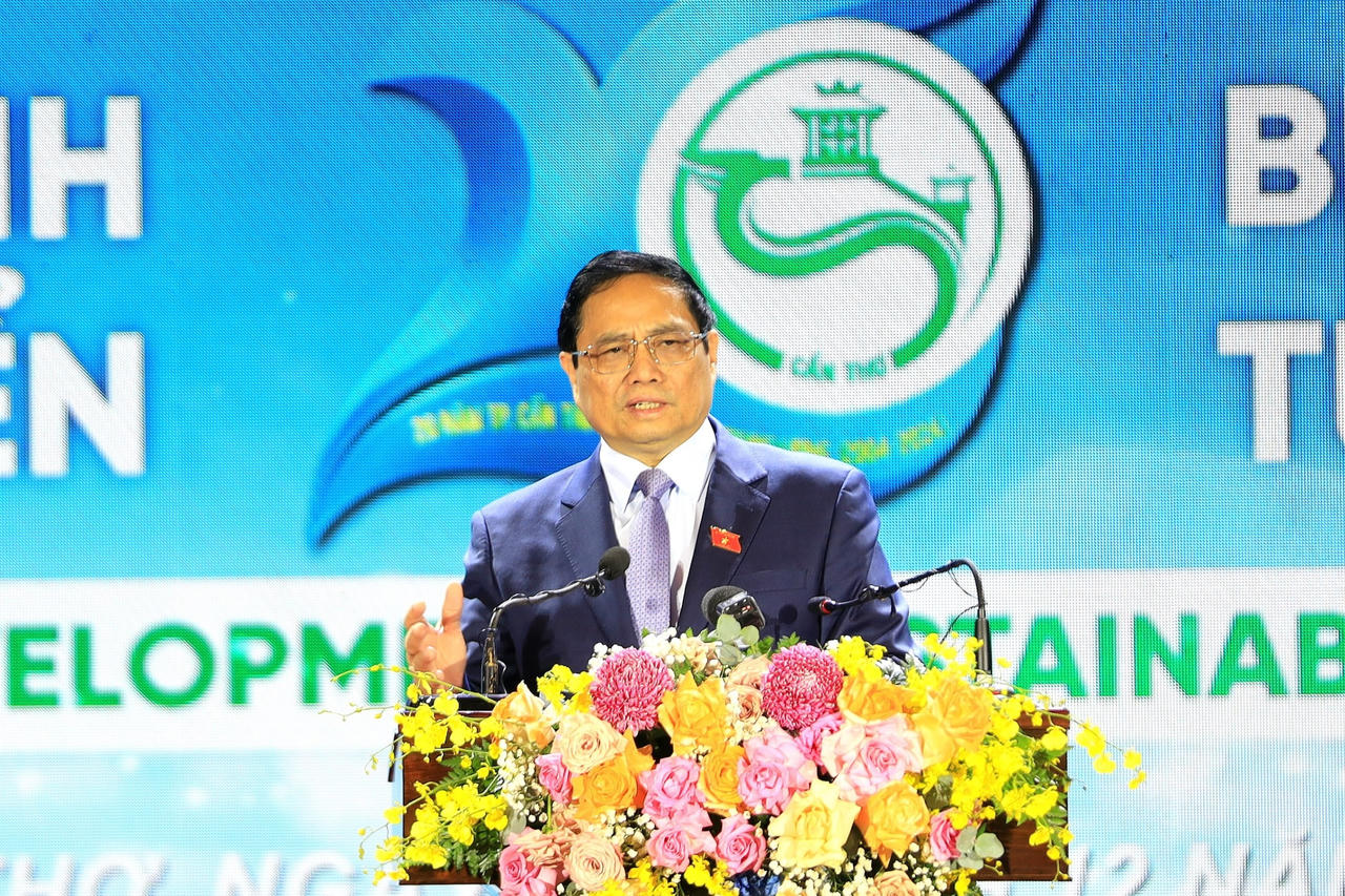 Thủ tướng Phạm Minh Chính dự Hội nghị công bố Quy hoạch TP Cần Thơ