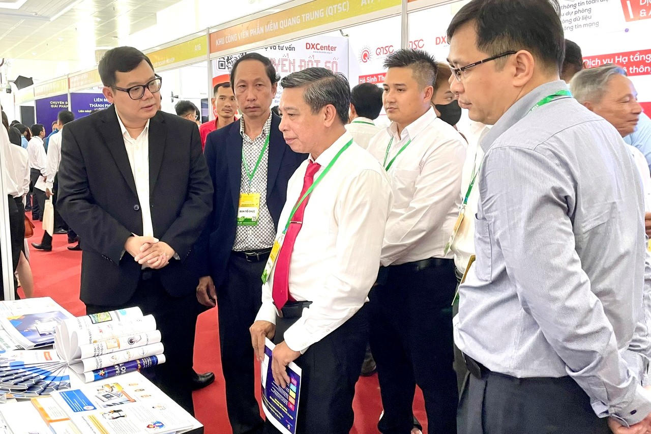 60 gian hàng tham gia sự kiện tuần lễ Chuyển đổi số tại Hậu Giang