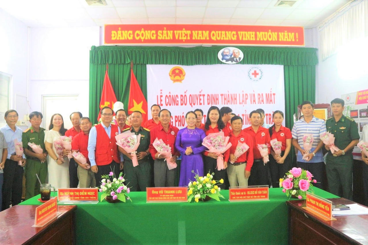 Sóc Trăng: Công bố thành lập Đội ứng phó thiên tai, thảm họa