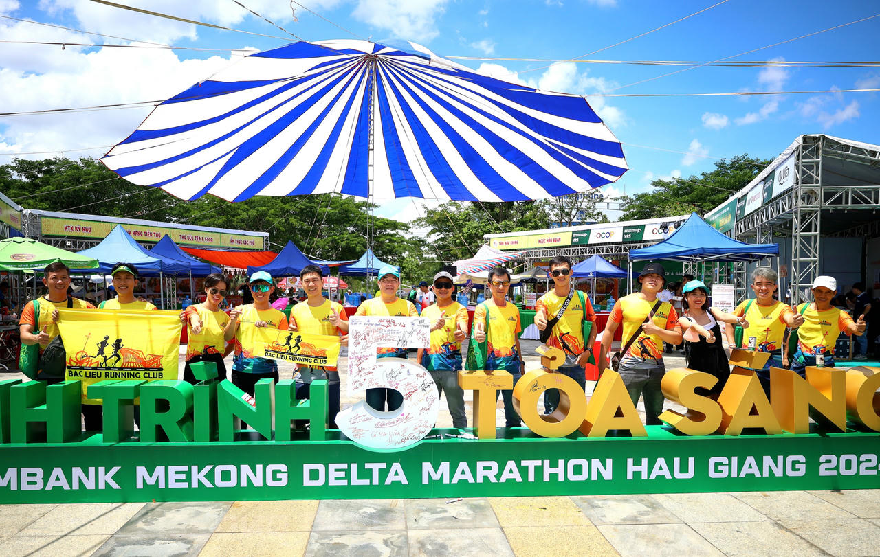 Hơn 10.800 vận động viên tham gia giải Marathon quốc tế tại Hậu Giang