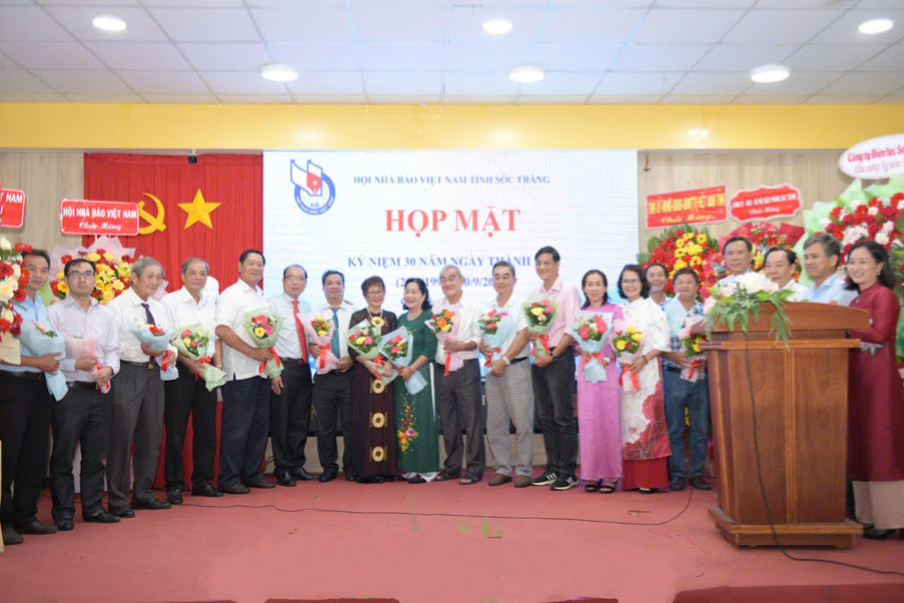 Hội Nhà báo Việt Nam tỉnh Sóc Trăng dấu ấn 30 năm hình thành và phát triển