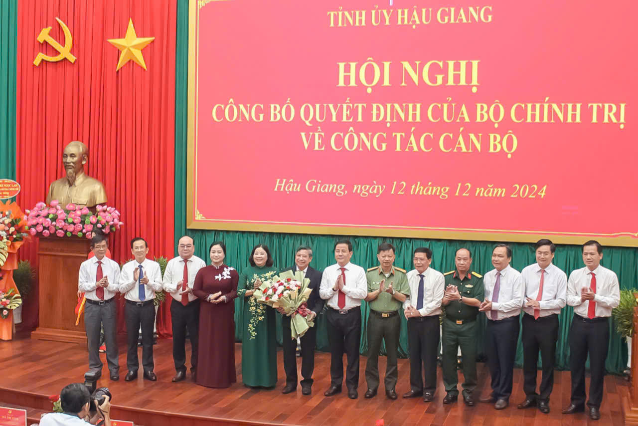 Ông Đồng Văn Thanh giữ chức Bí thư Tỉnh ủy Hậu Giang