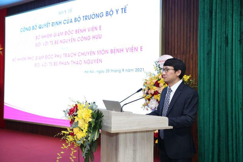 Bệnh viện E có Giám đốc và Phó Giám đốc mới