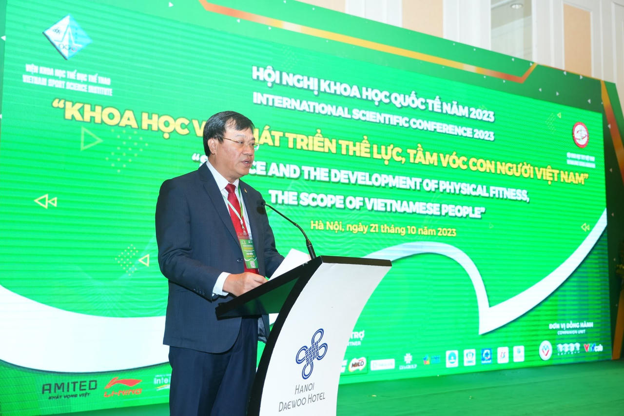 Hội nghị khoa học quốc tế 2023: Khoa học với phát triển thể lực, tầm vóc con người Việt Nam
