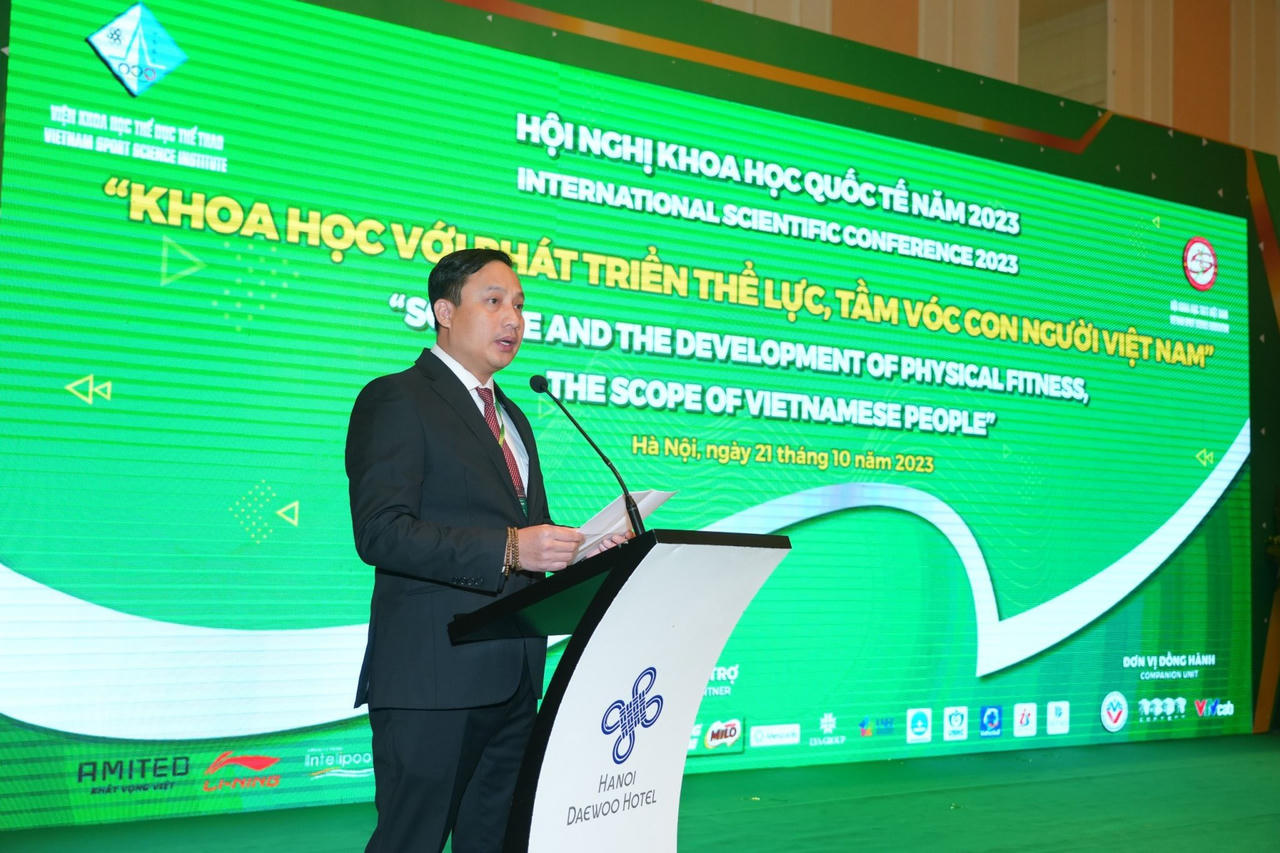 Hội nghị khoa học quốc tế 2023: Khoa học với phát triển thể lực, tầm vóc con người Việt Nam