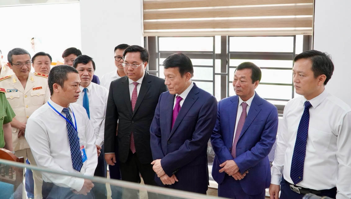 Đại tướng Lương Tam Quang thăm và làm việc với xã Bản Nguyên, tỉnh Phú Thọ mới