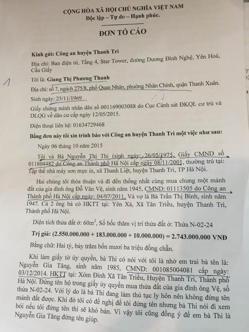 Mua chung đất, mất tiền oan?