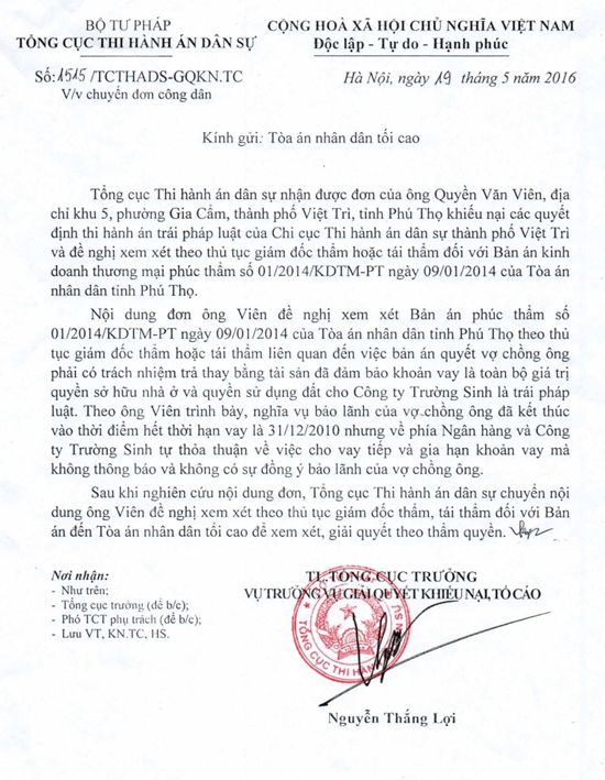 Phú Thọ: Ngân hàng MHB “mập mờ”, dân mất nhà?