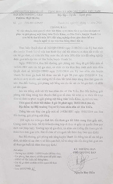 Xã Tân Triều, Thanh Trì, Hà Nội: Gánh cháo quê theo hầu cửa quan