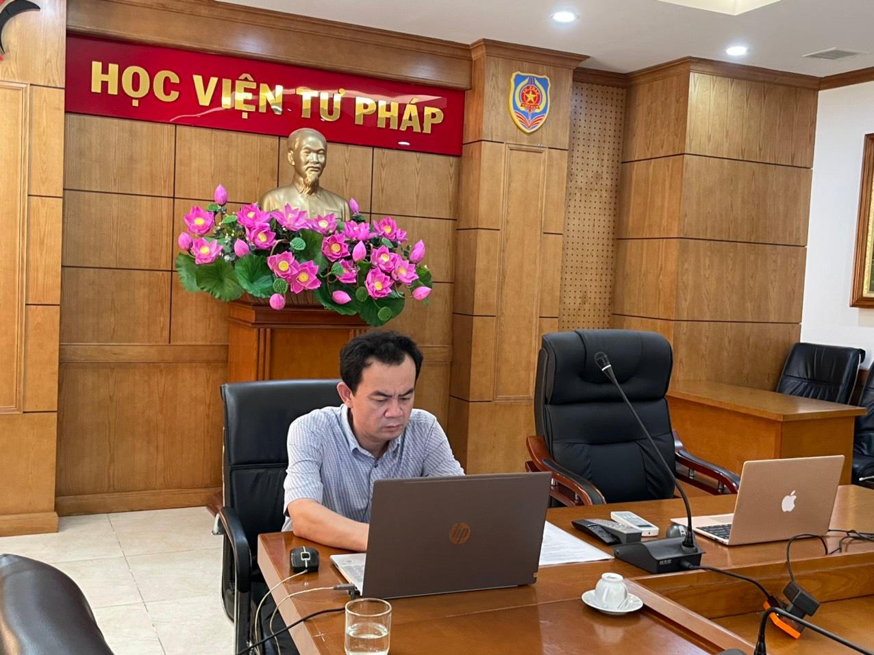 Khai giảng trực tuyến Lớp đào tạo chung nguồn thẩm phán, kiểm sát viên, luật sư khoá 5