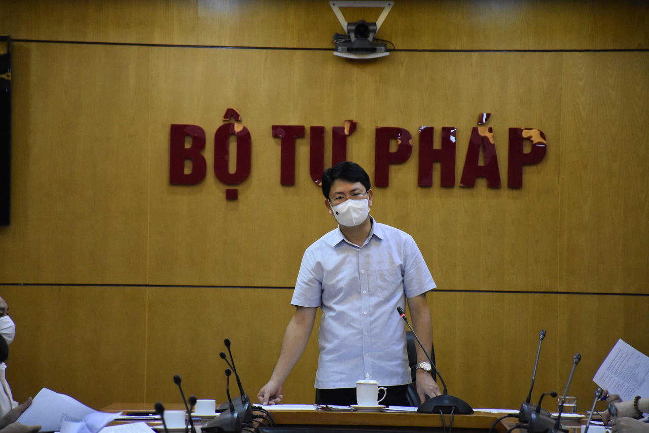 Họp Ban Tổ chức Cuộc thi báo cáo viên, tuyên truyền viên pháp luật về pháp luật phòng, chống tham nhũng