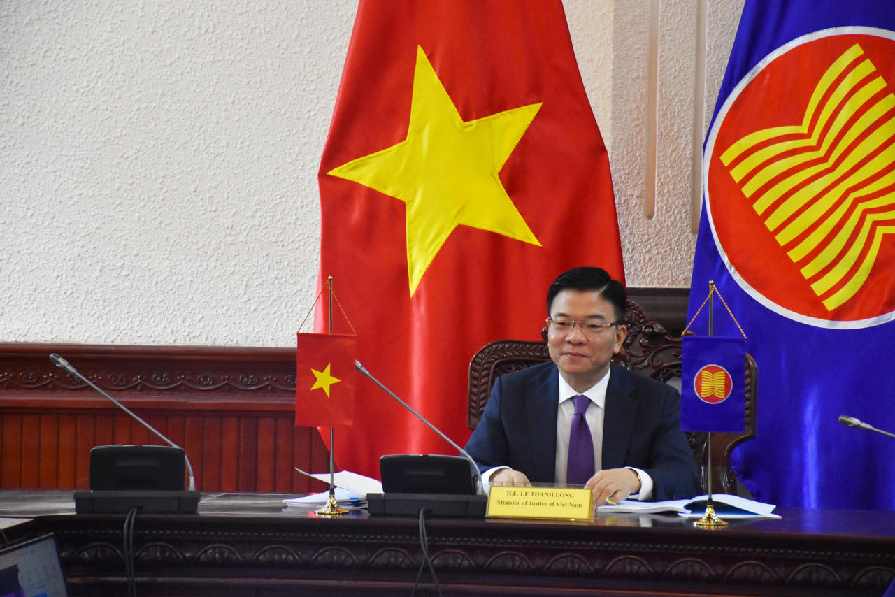 Việt Nam tham dự Hội nghị Bộ trưởng Tư pháp ASEAN lần thứ 11