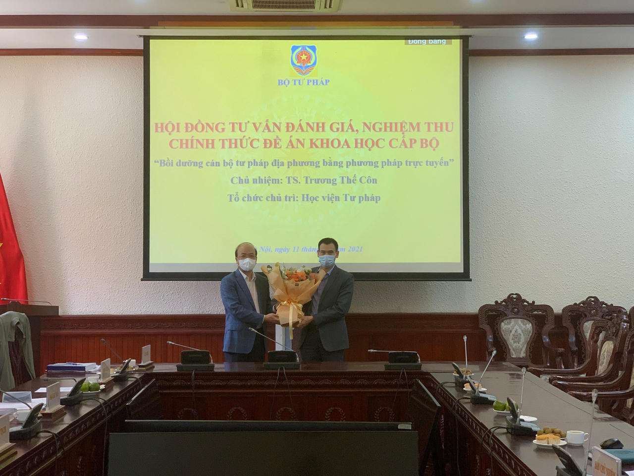 Đảm bảo tổ chức hiệu quả hoạt động đào tạo, bồi dưỡng cán bộ tư pháp ở địa phương