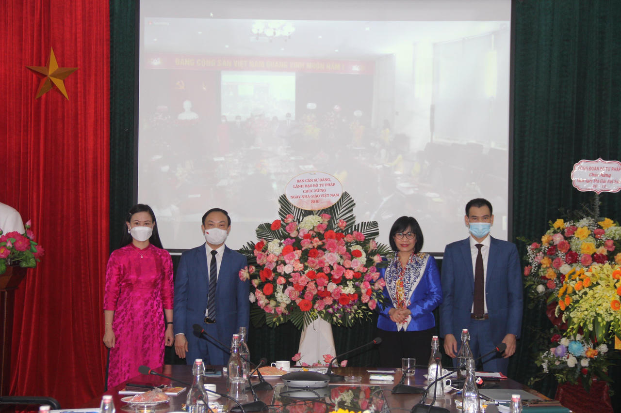 Học viện Tư pháp tổ chức gặp mặt tri ân Ngày Nhà giáo Việt Nam 20/11