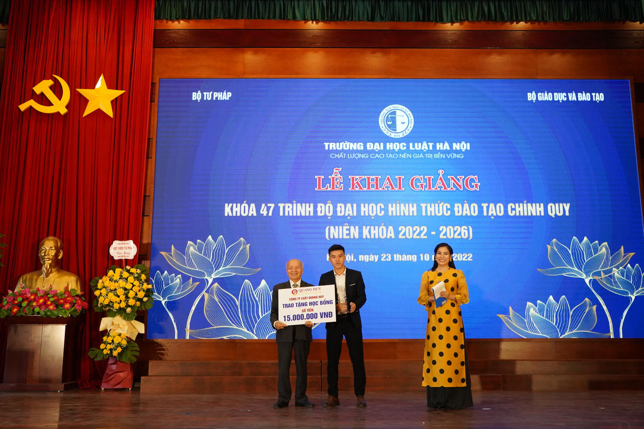Lễ khai giảng khoá 47 Trường Đại học Luật Hà Nội: Không ngừng nâng cao uy tín, chất lượng đào tạo