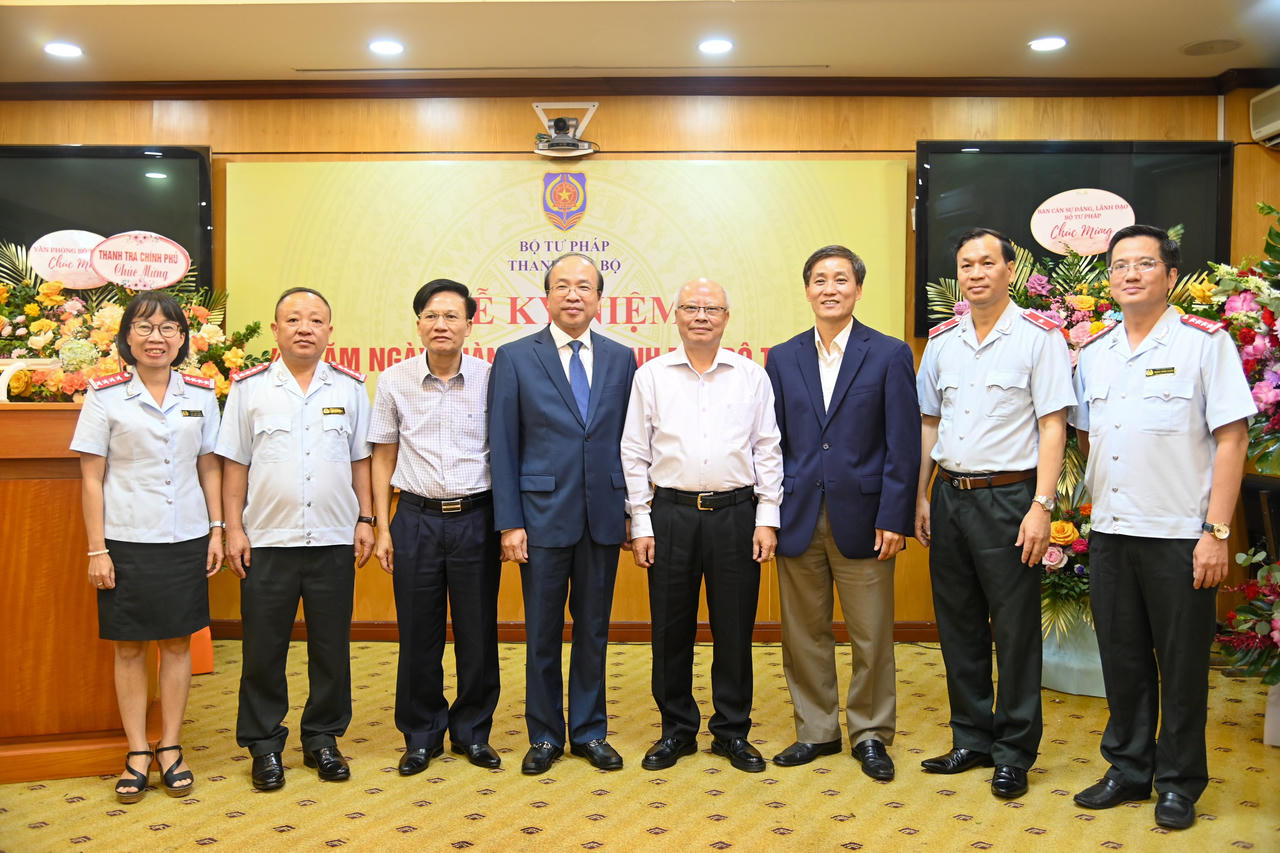 Bảo đảm sự trong sạch và bản lĩnh trong đội ngũ thanh tra Bộ Tư pháp