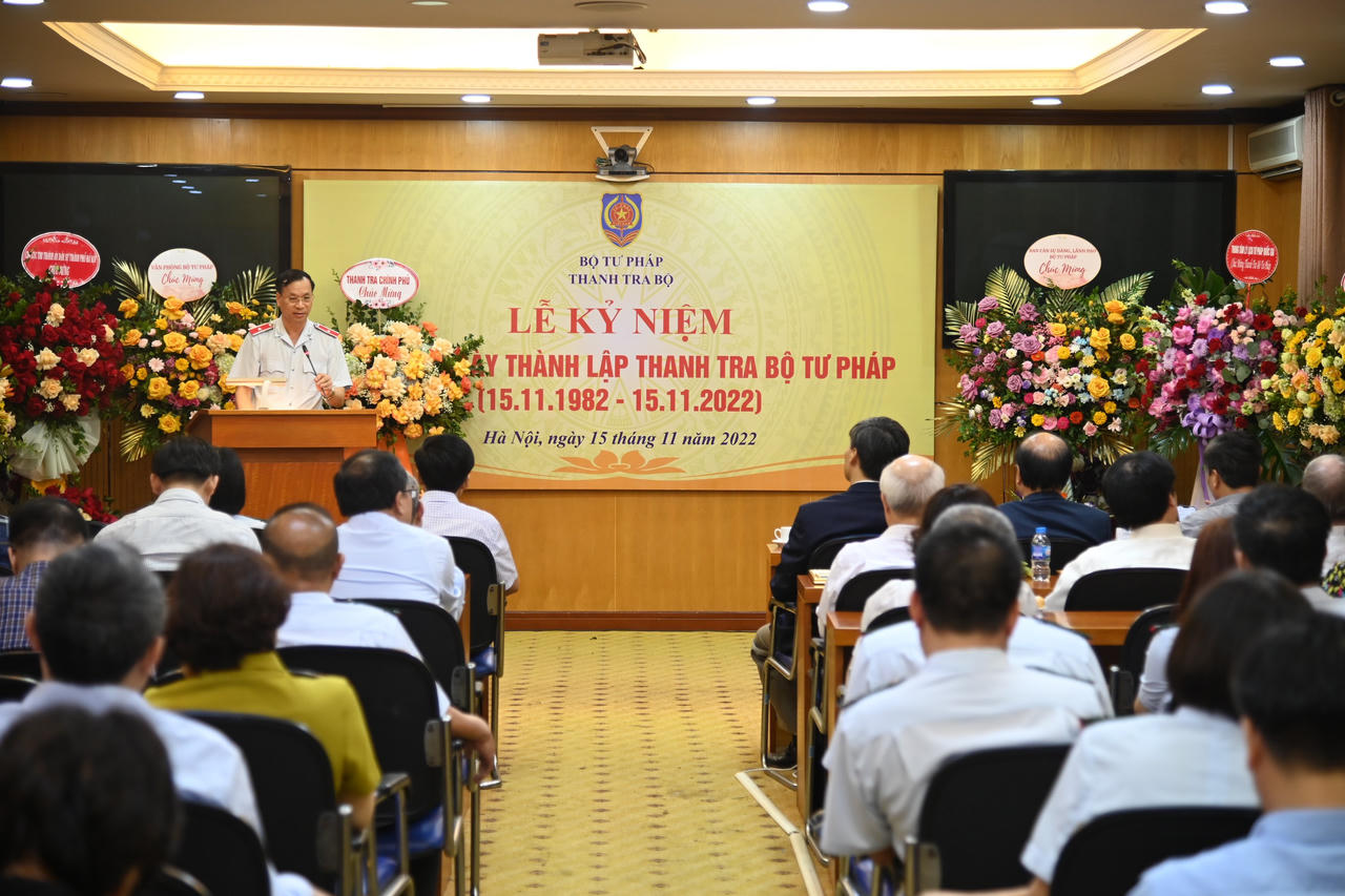 Bảo đảm sự trong sạch và bản lĩnh trong đội ngũ thanh tra Bộ Tư pháp
